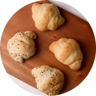 オートミール塩パン